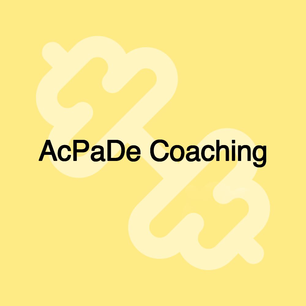 AcPaDe Coaching