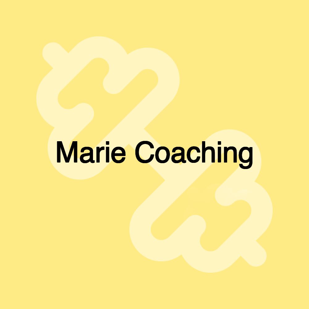 Marie Coaching