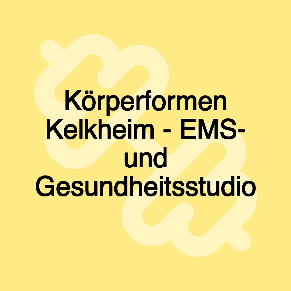 Körperformen Kelkheim - EMS- und Gesundheitsstudio