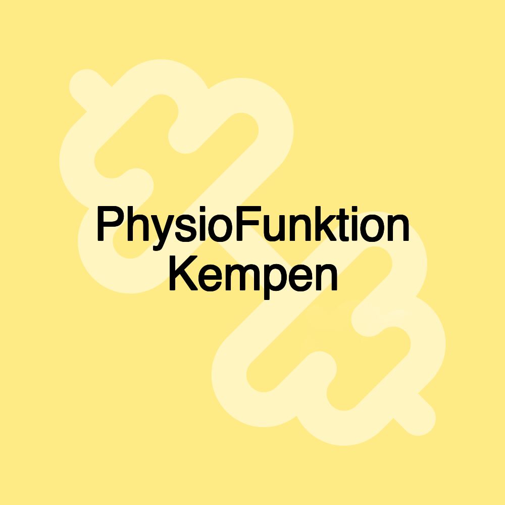 PhysioFunktion Kempen