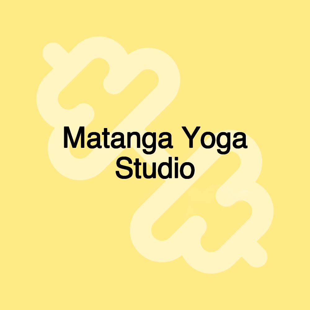 Matanga Yoga Studio