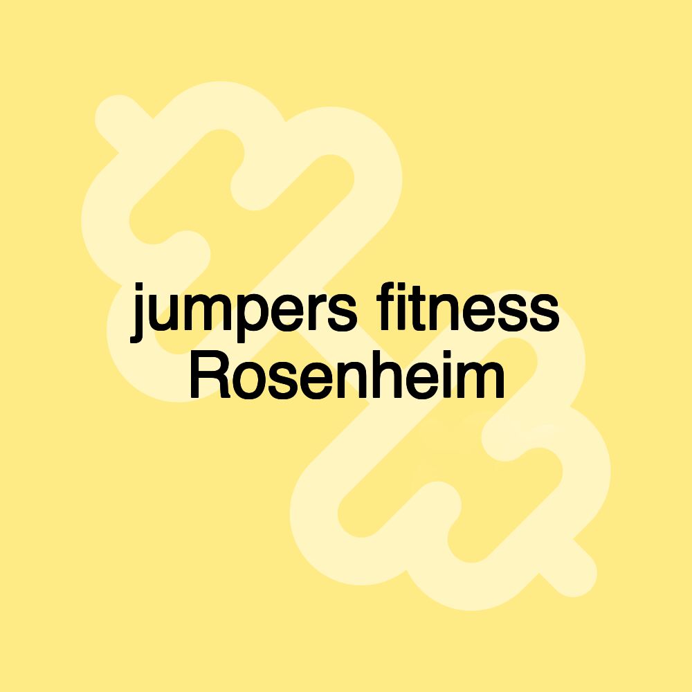 jumpers fitness Rosenheim