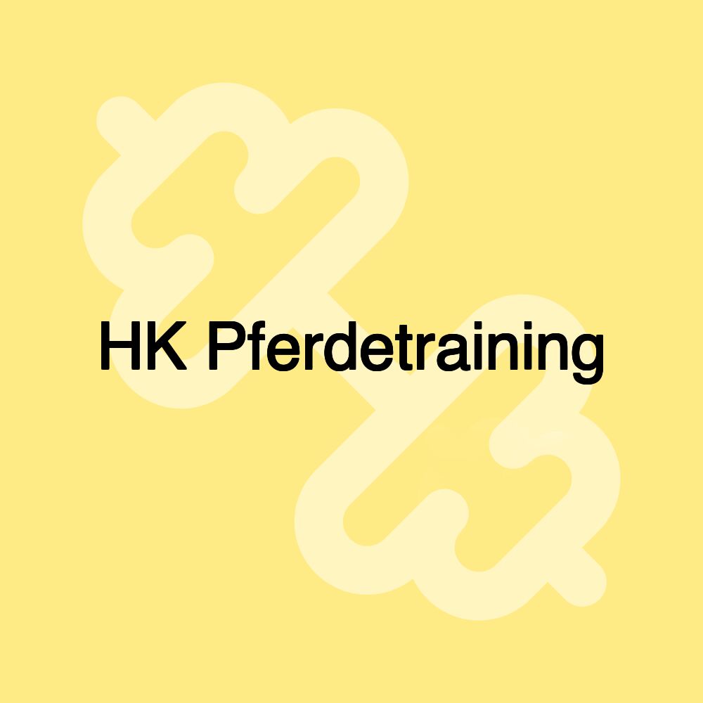 HK Pferdetraining