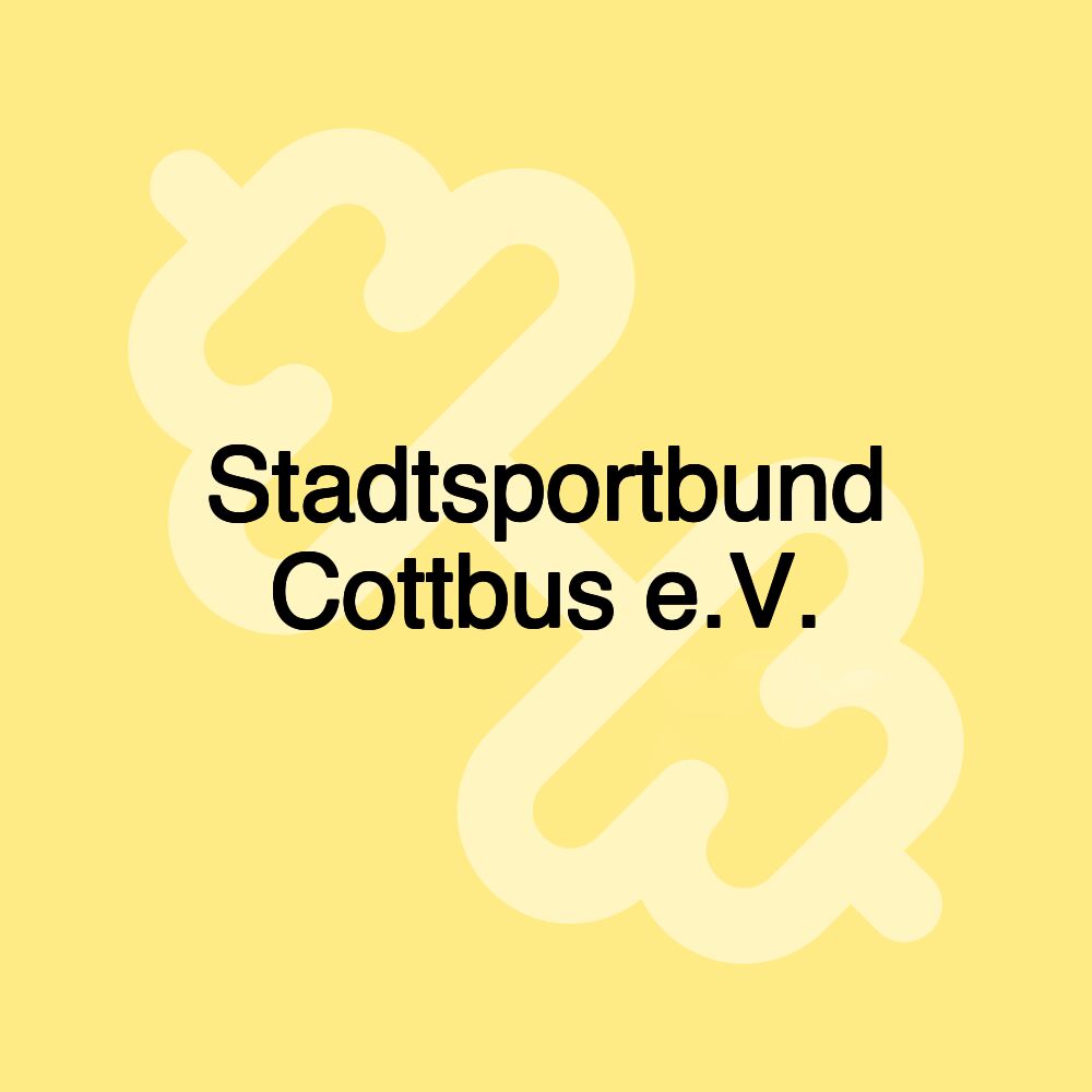 Stadtsportbund Cottbus e.V.