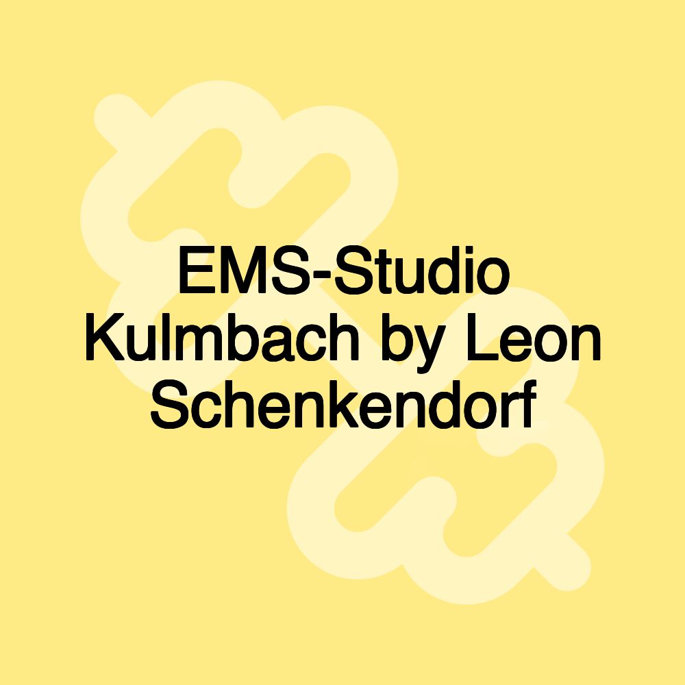 EMS-Studio Kulmbach by Leon Schenkendorf