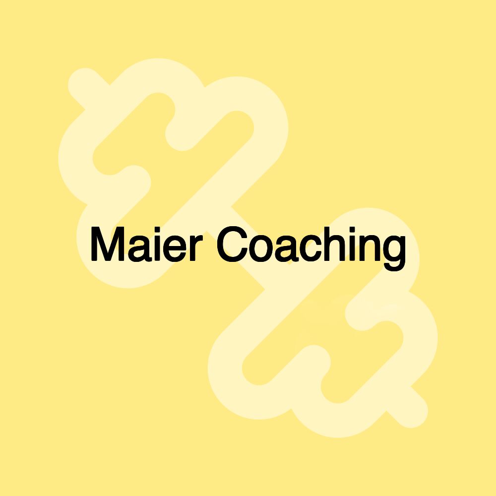 Maier Coaching