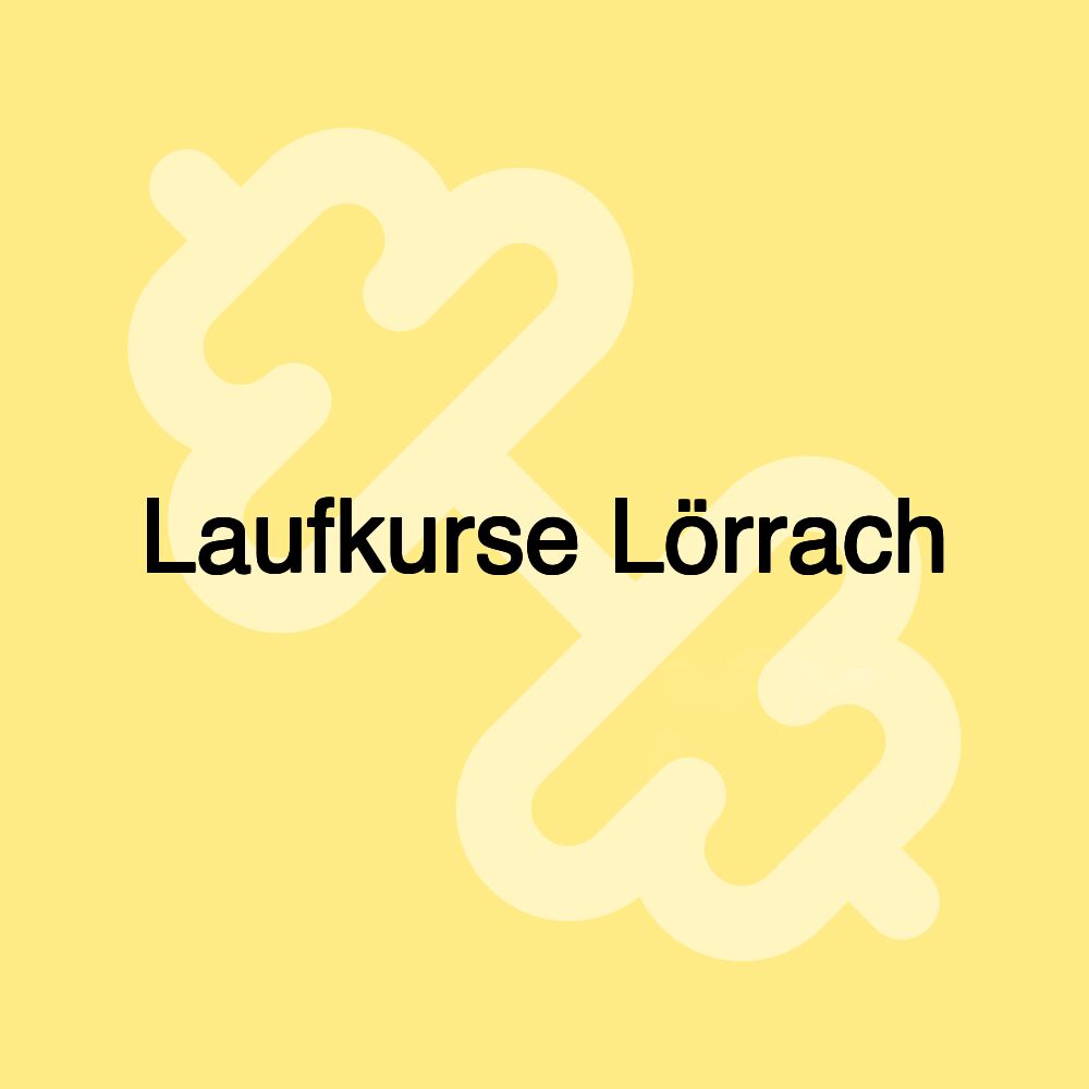 Laufkurse Lörrach