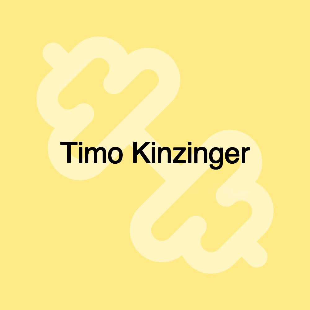 Timo Kinzinger