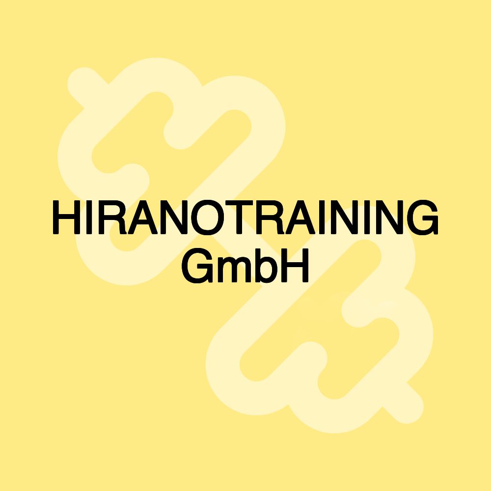 HIRANOTRAINING GmbH