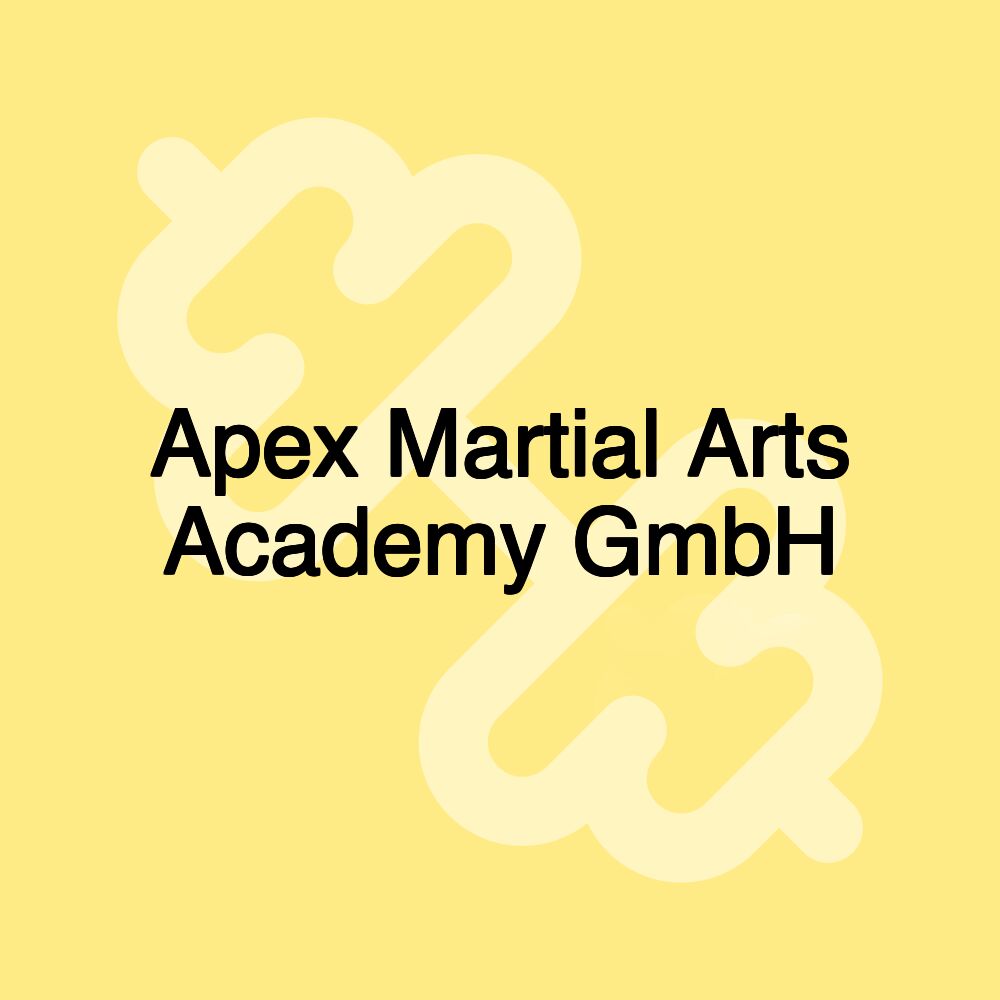 Apex Martial Arts Academy GmbH