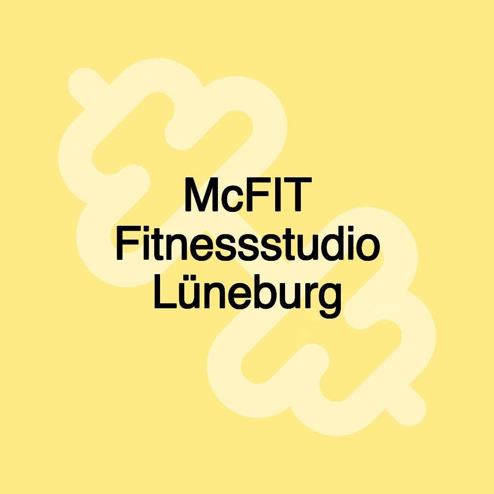 McFIT Fitnessstudio Lüneburg