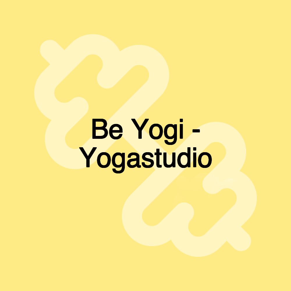 Be Yogi - Yogastudio