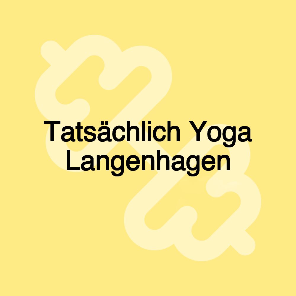 Tatsächlich Yoga Langenhagen