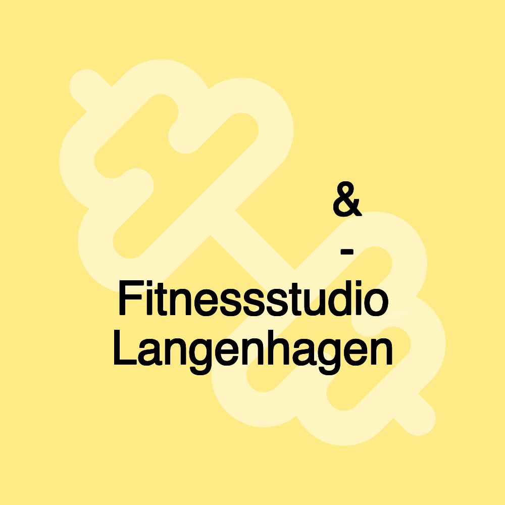 𝗟𝗜𝗙𝗘𝗧𝗜𝗠𝗘 𝗦𝗽𝗼𝗿𝘁𝘀 & 𝗛𝗲𝗮𝗹𝘁𝗵 - Fitnessstudio Langenhagen