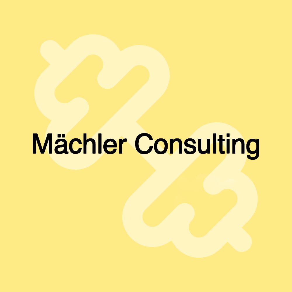 Mächler Consulting