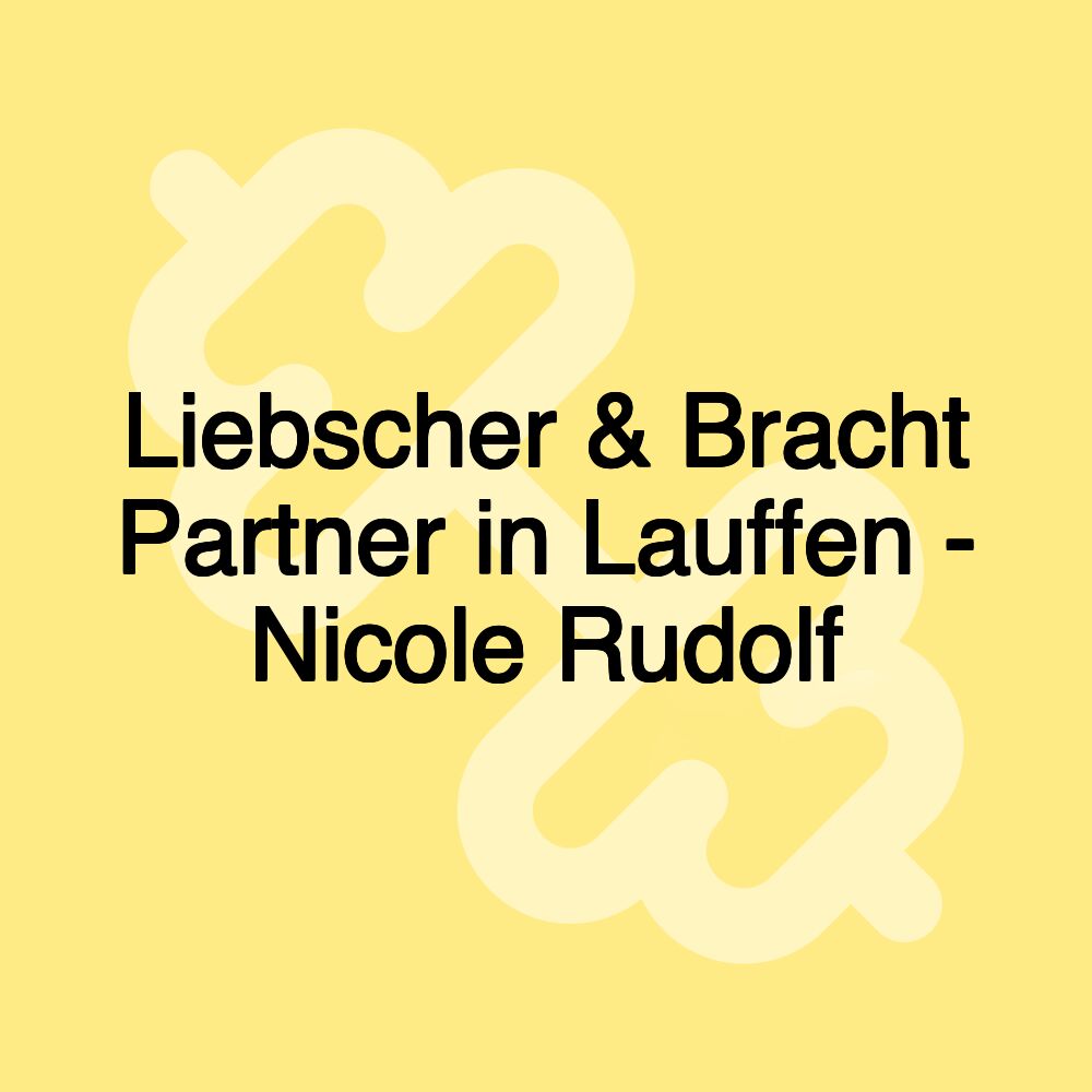 Liebscher & Bracht Partner in Lauffen - Nicole Rudolf