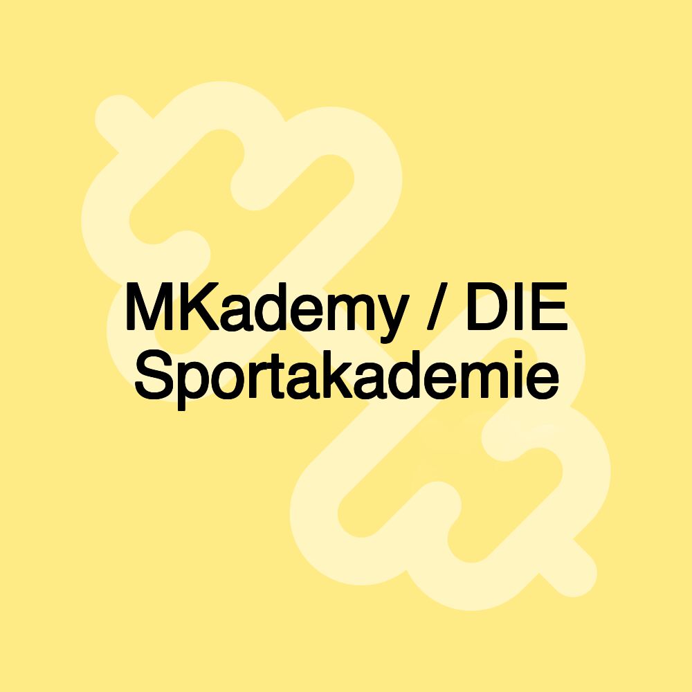 MKademy / DIE Sportakademie