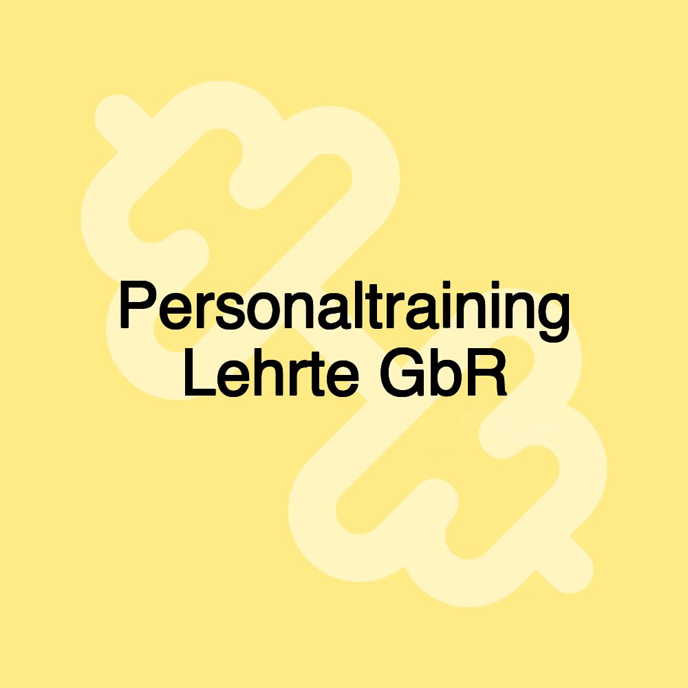 Personaltraining Lehrte GbR