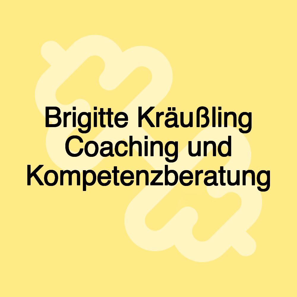 Brigitte Kräußling Coaching und Kompetenzberatung