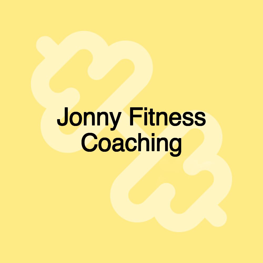 Jonny Fitness Coaching