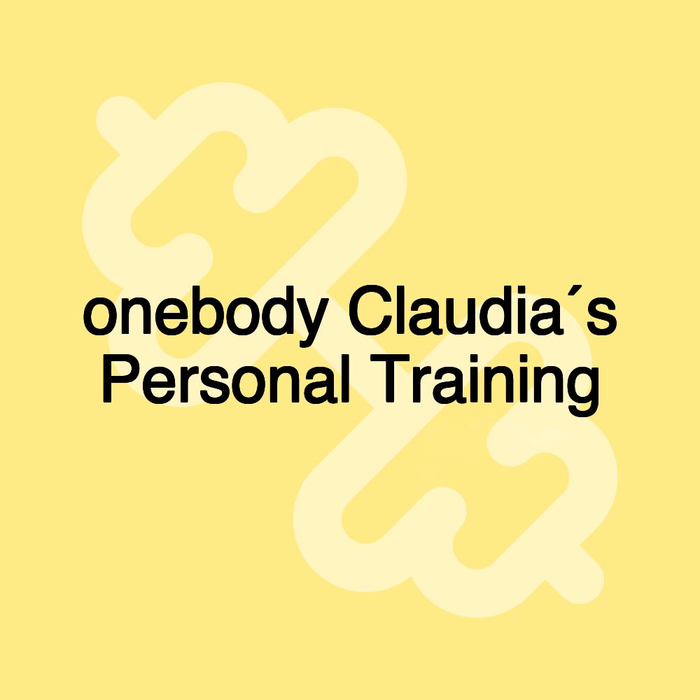 onebody Claudia´s Personal Training