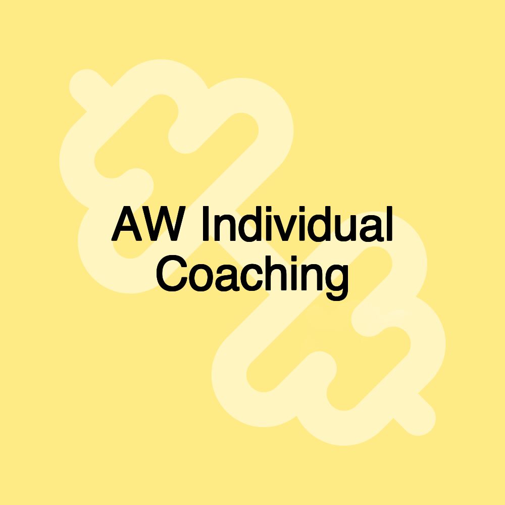 AW Individual Coaching