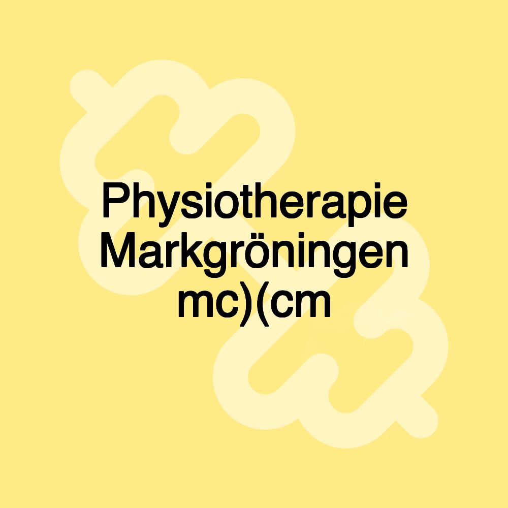 Physiotherapie Markgröningen mc)(cm