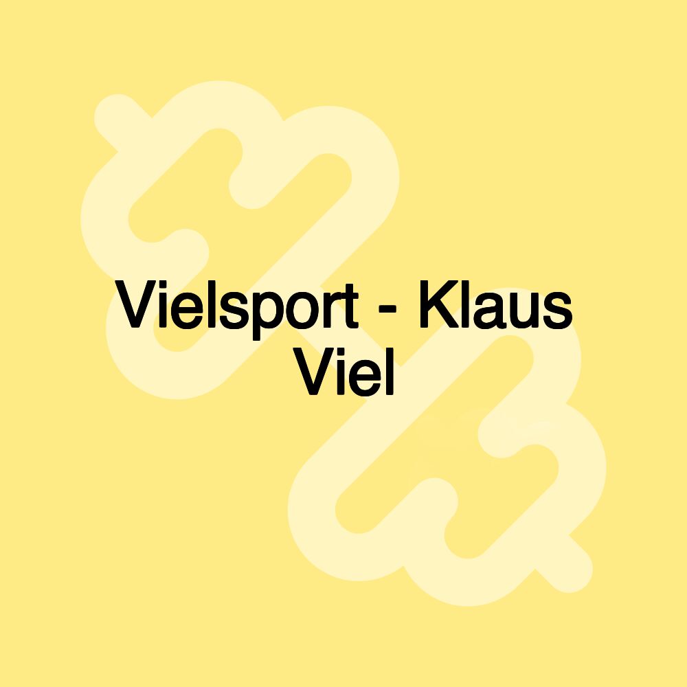 Vielsport - Klaus Viel