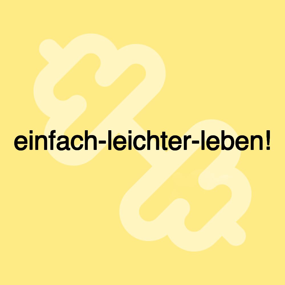 einfach-leichter-leben!