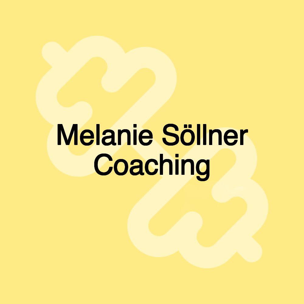 Melanie Söllner Coaching