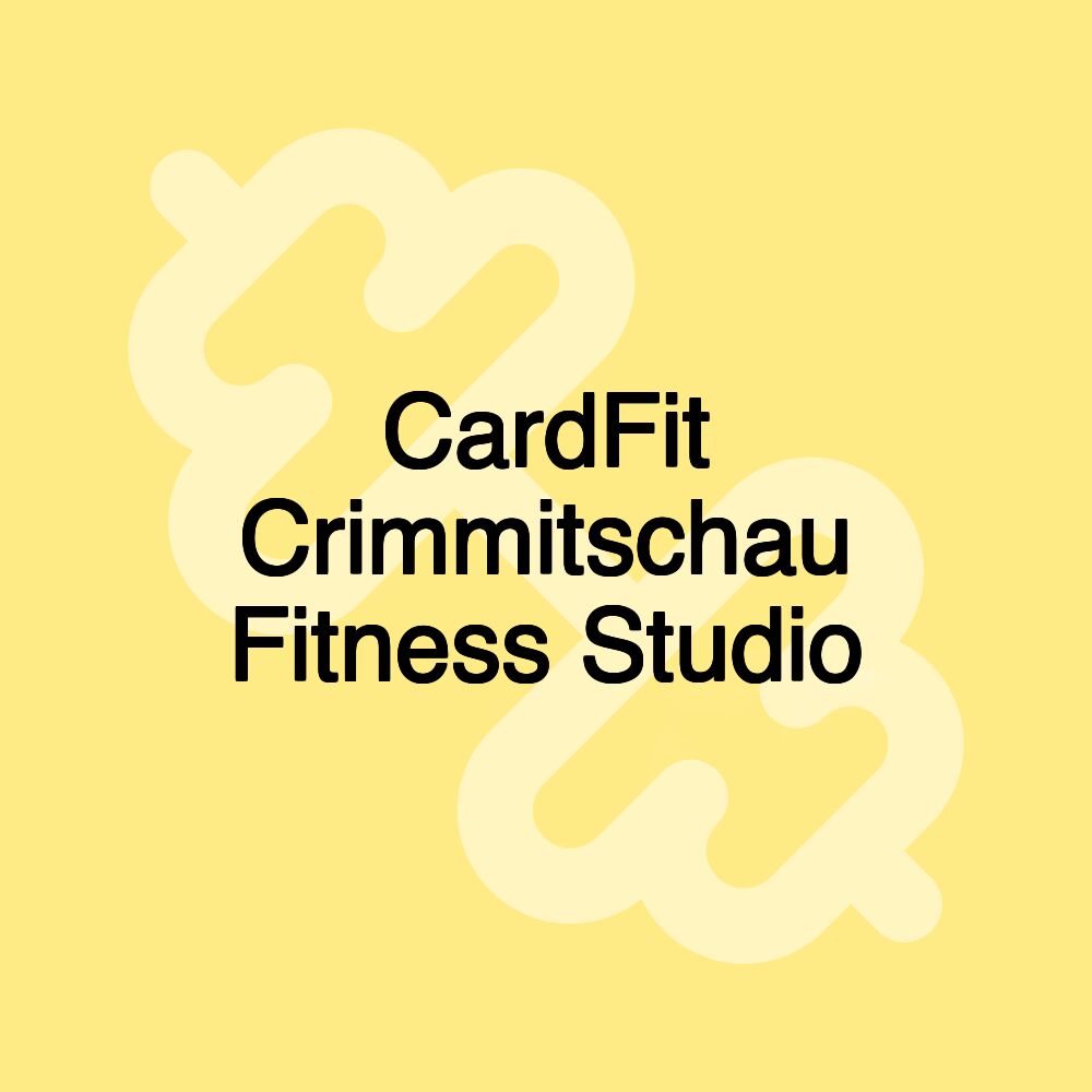 CardFit Crimmitschau Fitness Studio