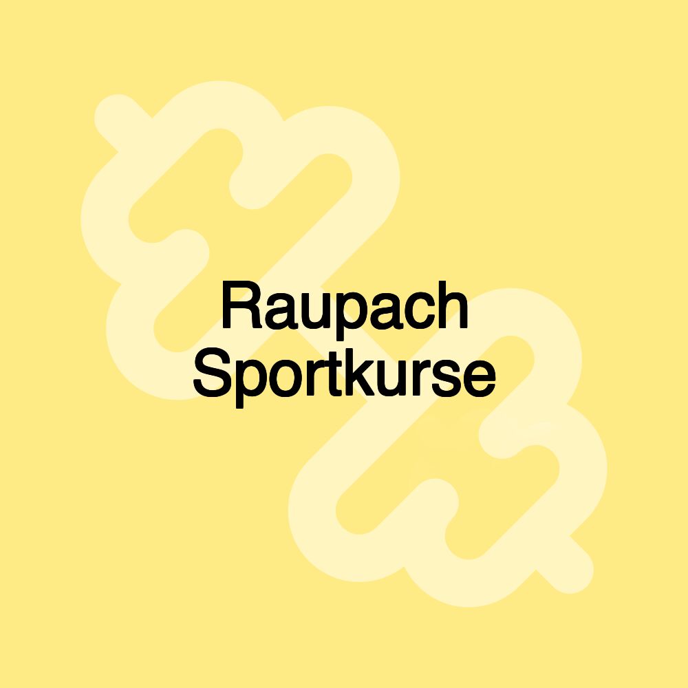 Raupach Sportkurse