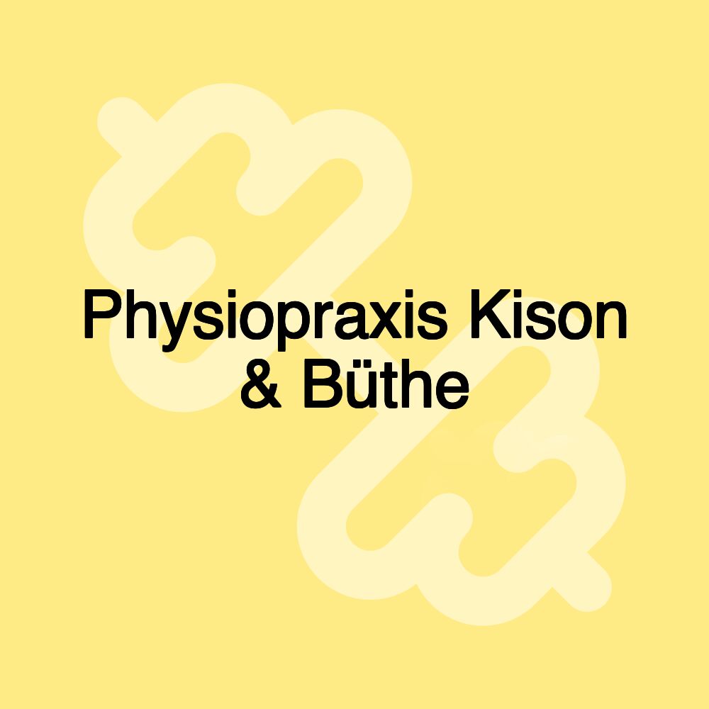 Physiopraxis Kison & Büthe