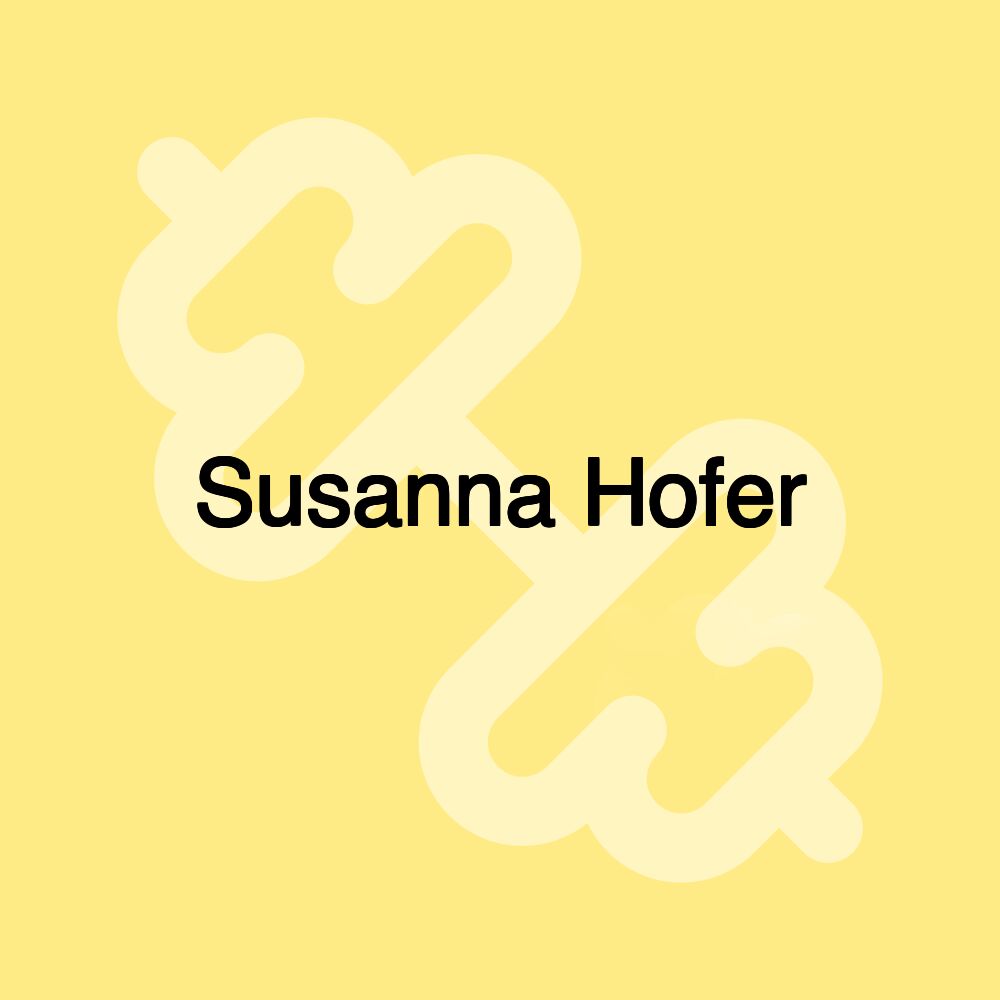 Susanna Hofer