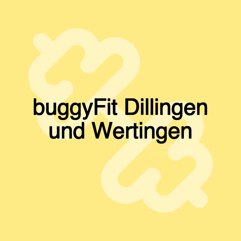 buggyFit Dillingen und Wertingen