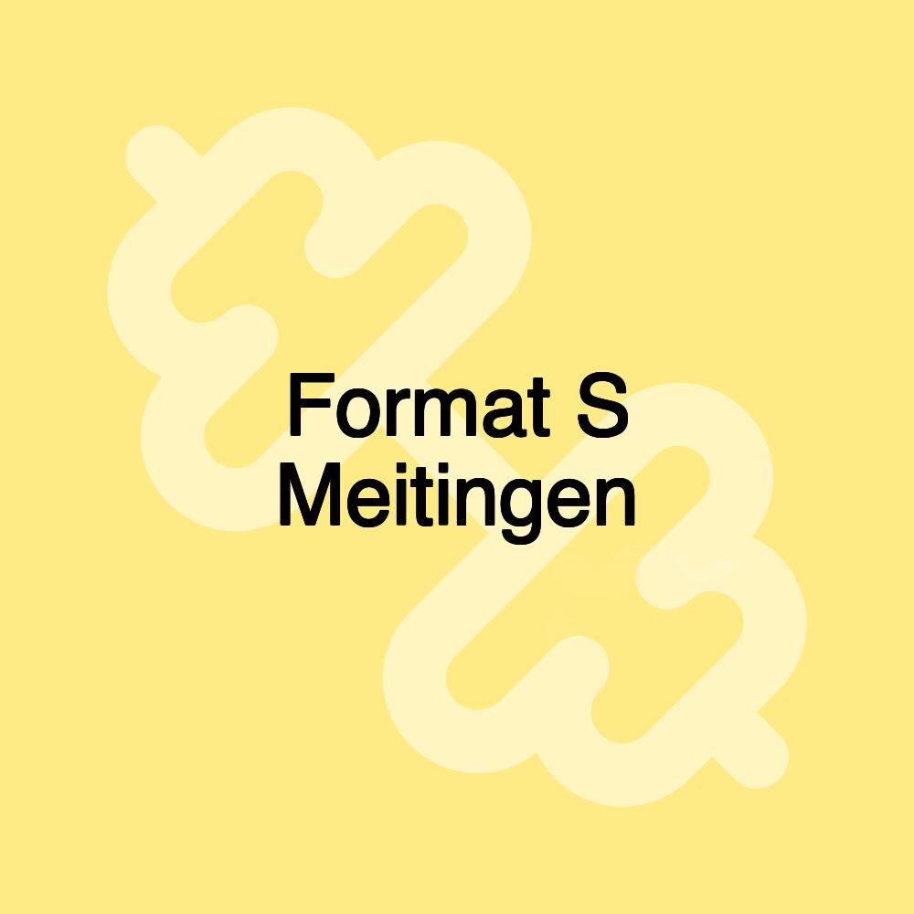 Format S Meitingen