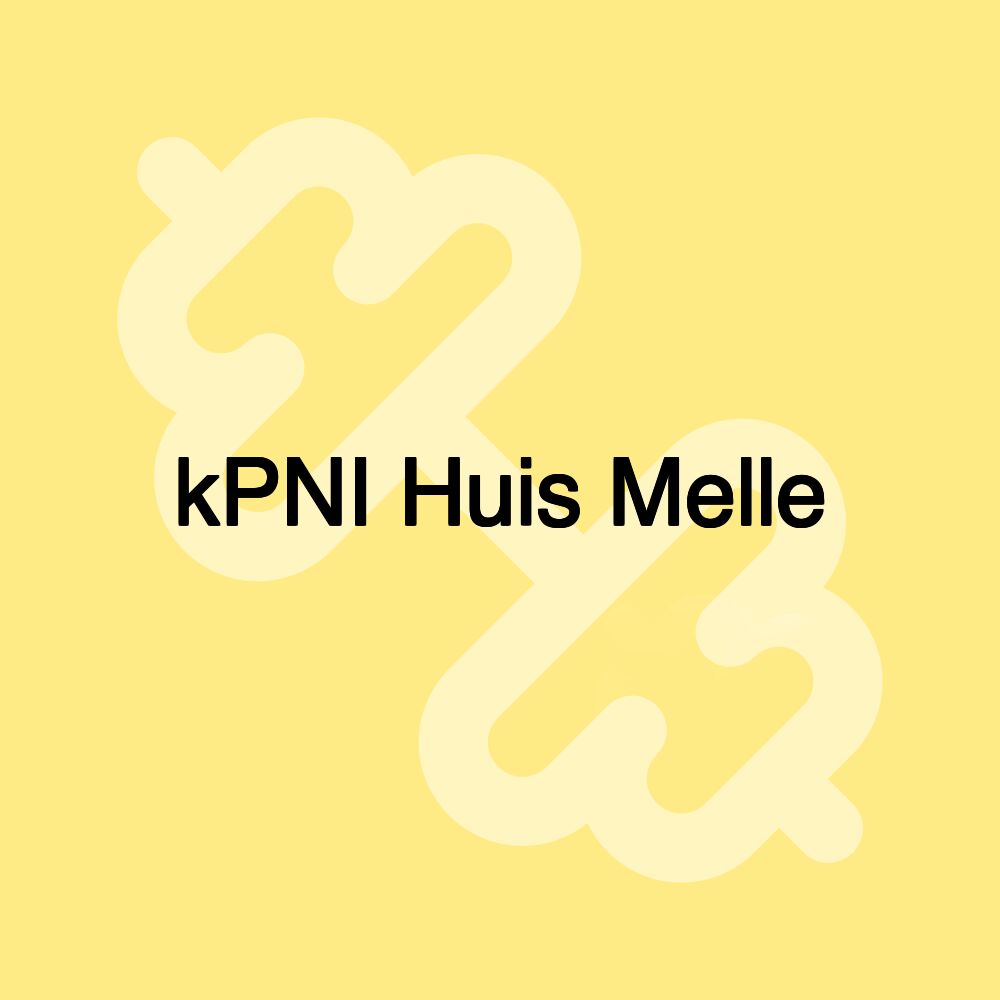 kPNI Huis Melle