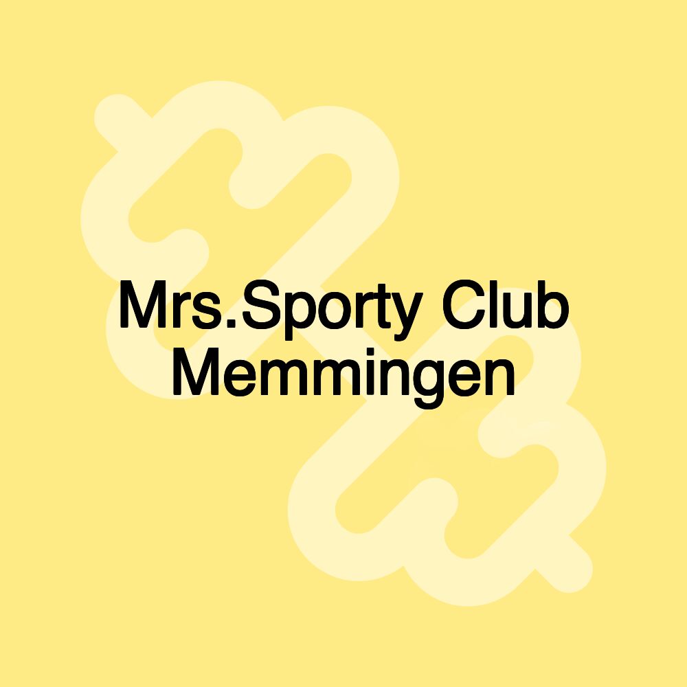 Mrs.Sporty Club Memmingen