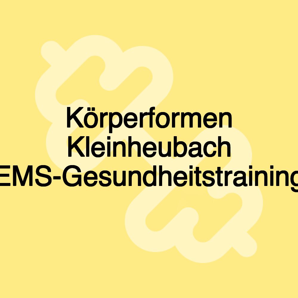 Körperformen Kleinheubach EMS-Gesundheitstraining