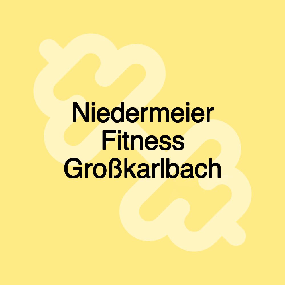 Niedermeier Fitness Großkarlbach