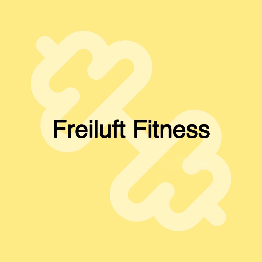 Freiluft Fitness