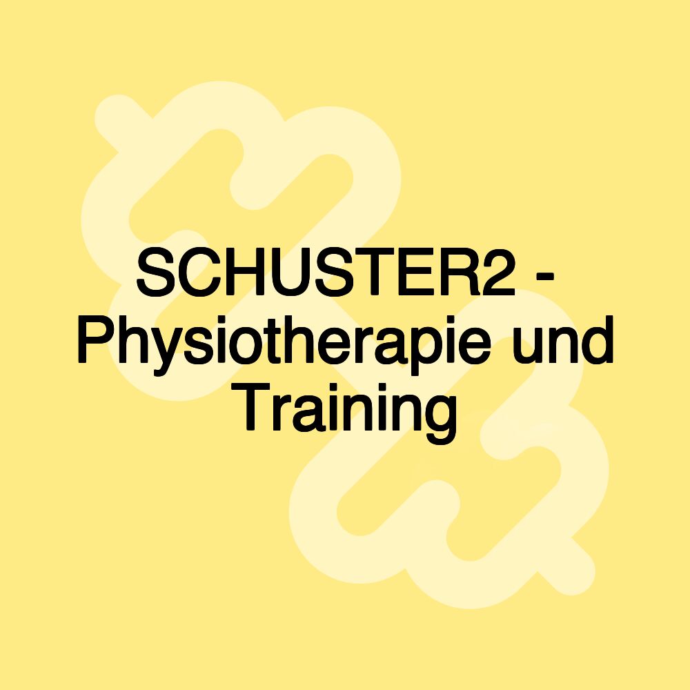 SCHUSTER2 - Physiotherapie und Training