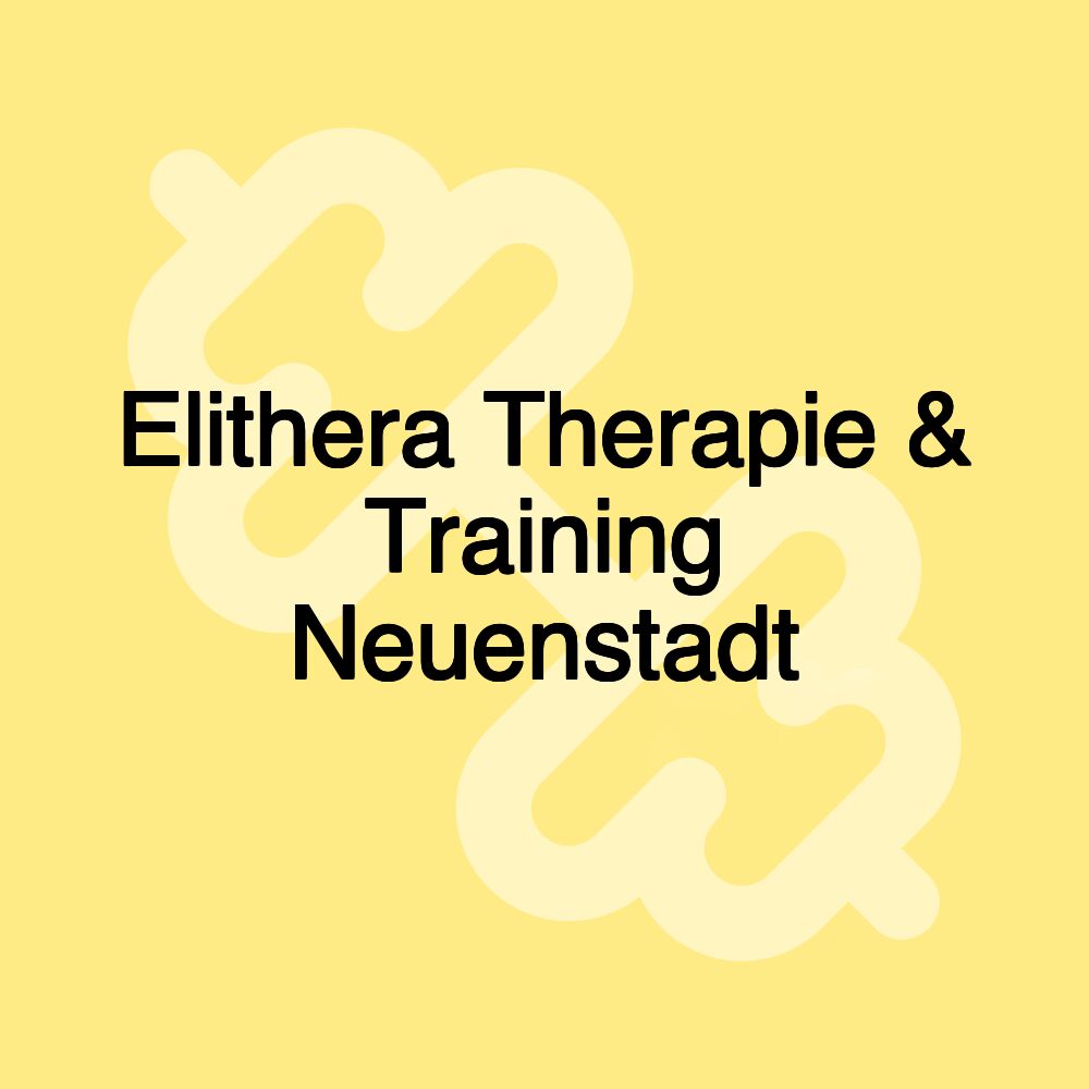 Elithera Therapie & Training Neuenstadt