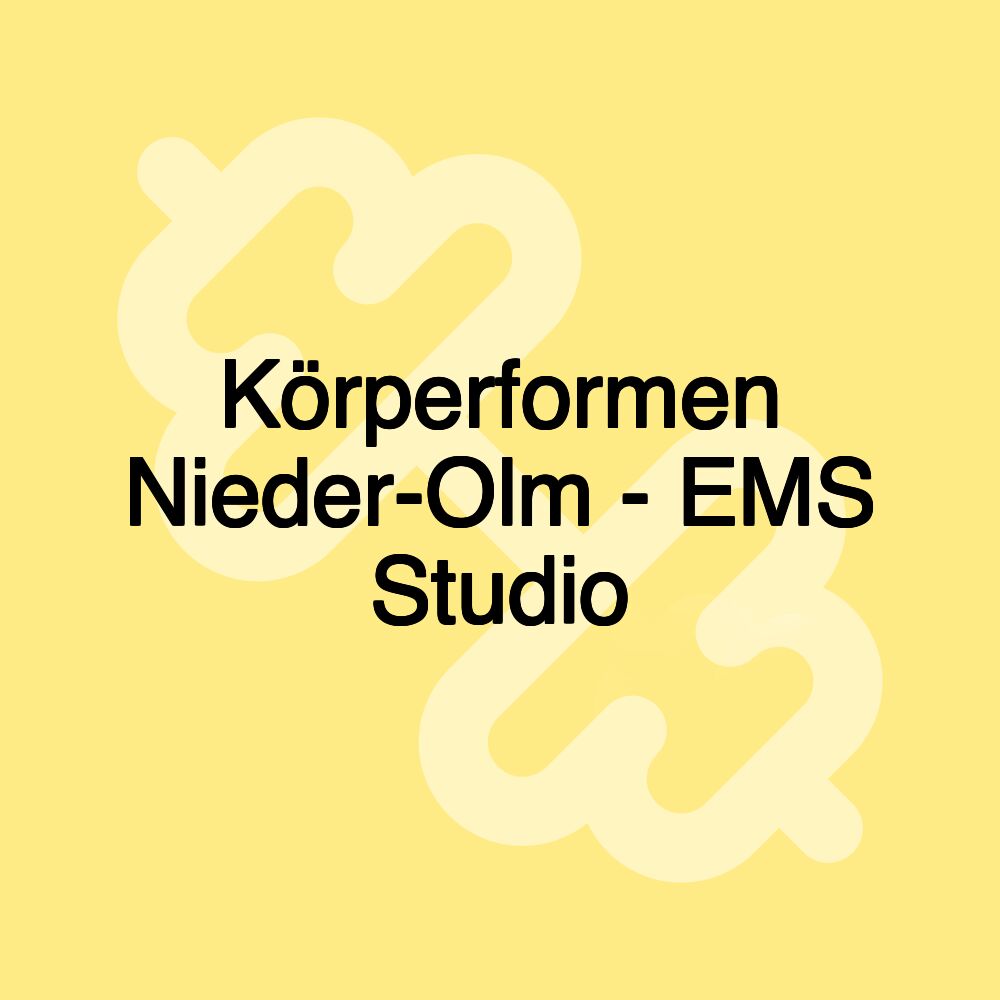 Körperformen Nieder-Olm - EMS Studio