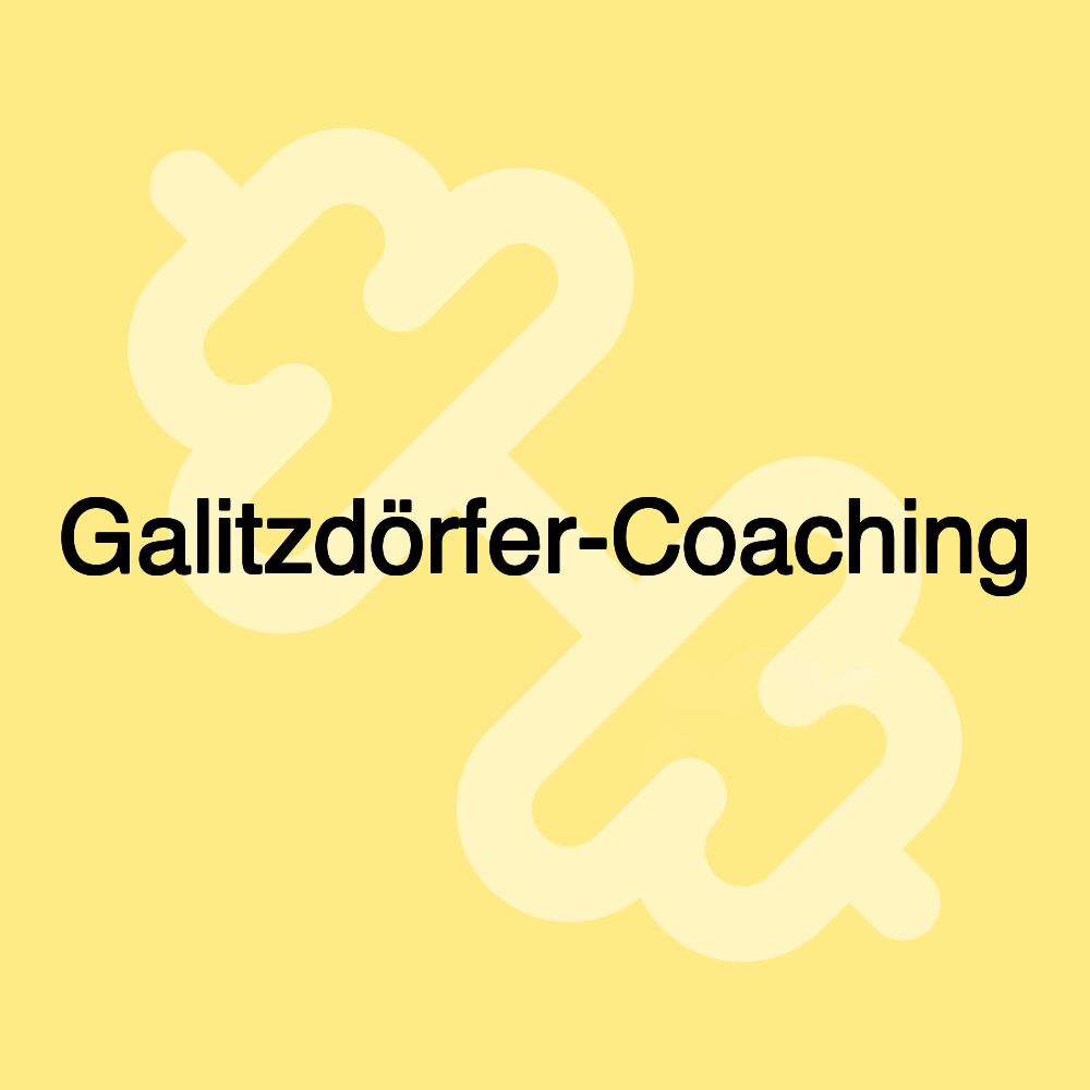 Galitzdörfer-Coaching