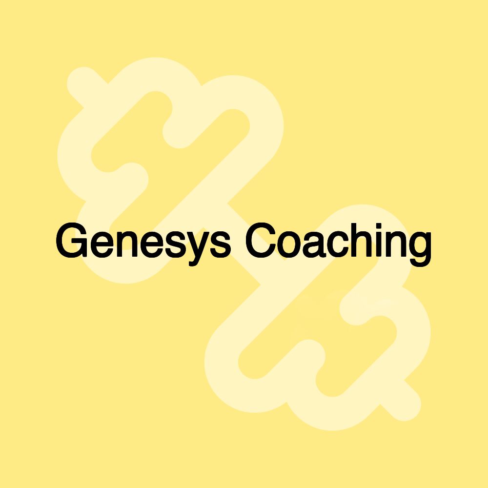 Genesys Coaching