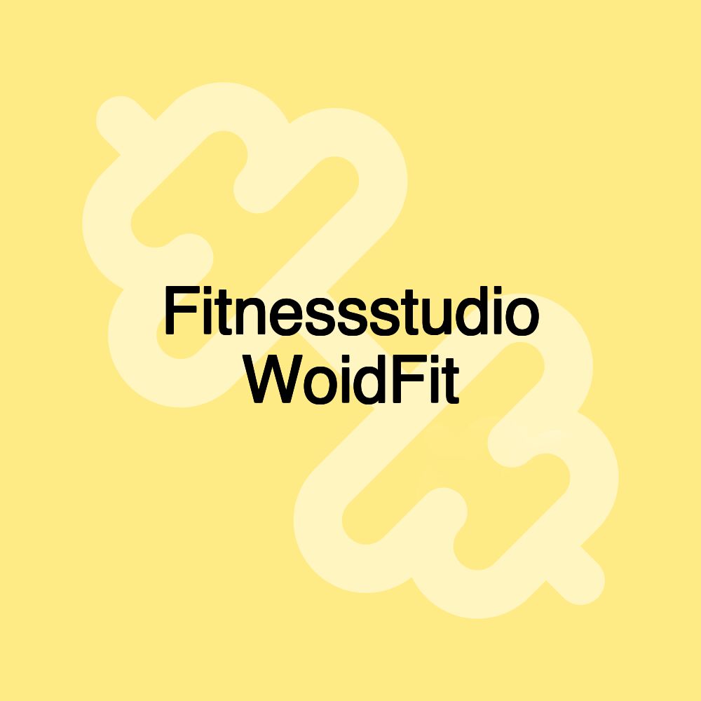 Fitnessstudio WoidFit