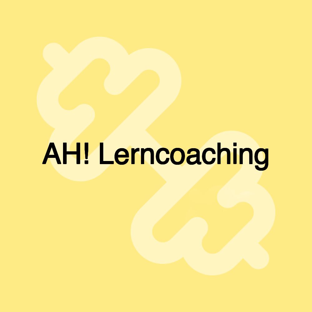 AH! Lerncoaching