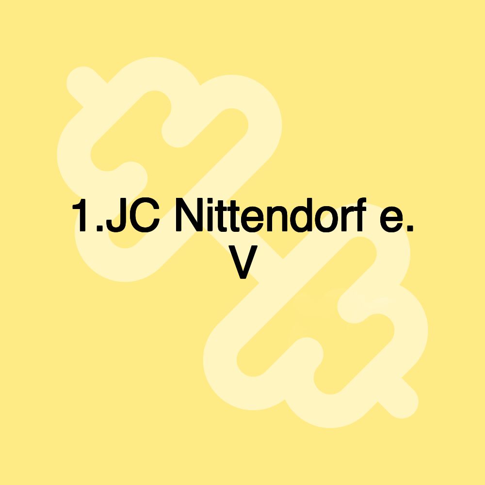 1.JC Nittendorf e. V