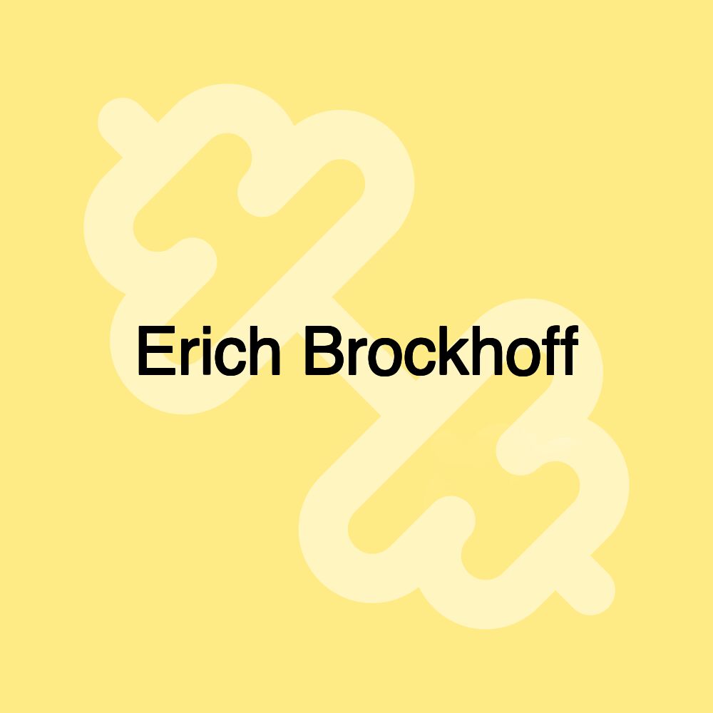 Erich Brockhoff